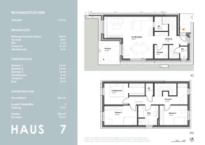4-Zimmer-Haus kaufen in Krems Land – 119 m², € 449.000 – Bild 7 von 10