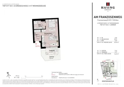 1-Zimmer-Wohnung kaufen in Wien – 33,95 m², € 241.500 – Bild 10 von 10