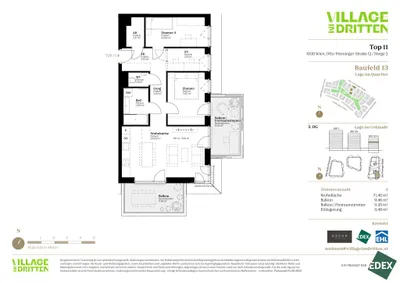 3-Zimmer-Wohnung kaufen in Wien – 71,46 m², € 539.000 – Bild 37 von 37