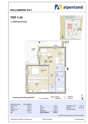 3-Zimmer-Wohnung mieten in Hollabrunn – 77,9 m², € 1.027 – Bild 5 von 5