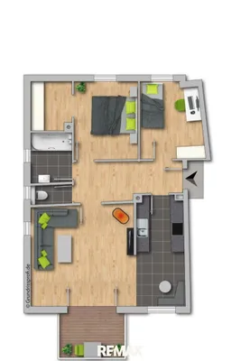 3-Zimmer-Wohnung kaufen in Krems Land – 75 m², € 197.000 – Bild 16 von 17