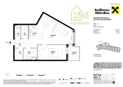 2-Zimmer-Wohnung kaufen in Gänserndorf – 63,46 m², € 330.100 – Bild 29 von 29
