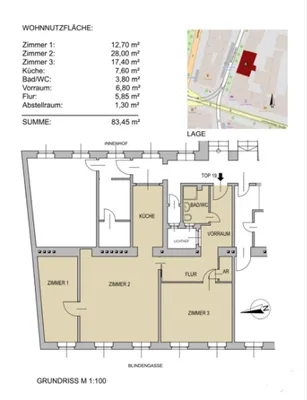 3-Zimmer-Wohnung kaufen in Wien – 84,5 m², € 499.000 – Bild 17 von 17