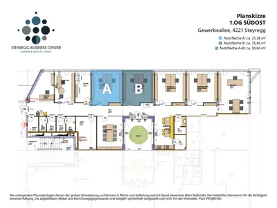 Gewerbeimmobilie mieten in Urfahr-Umgebung – 25 m², € 500 – Bild 10 von 10