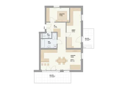 3-Zimmer-Wohnung kaufen in Salzburg-Umgebung – 82 m², € 578.000 – Bild 18 von 19