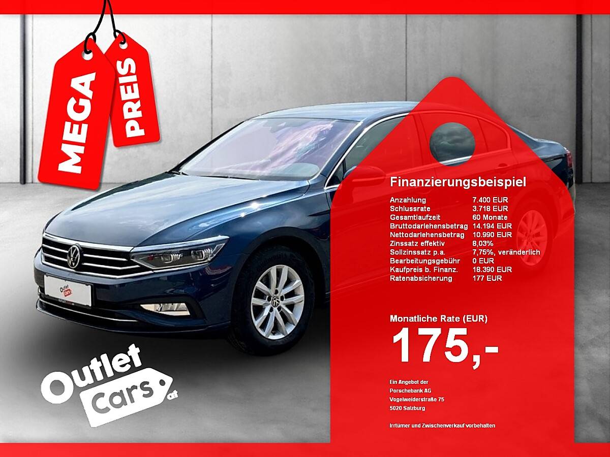 VW Passat Business 1.5 TSI ASSIST+MATRIX+RFK+LEDER