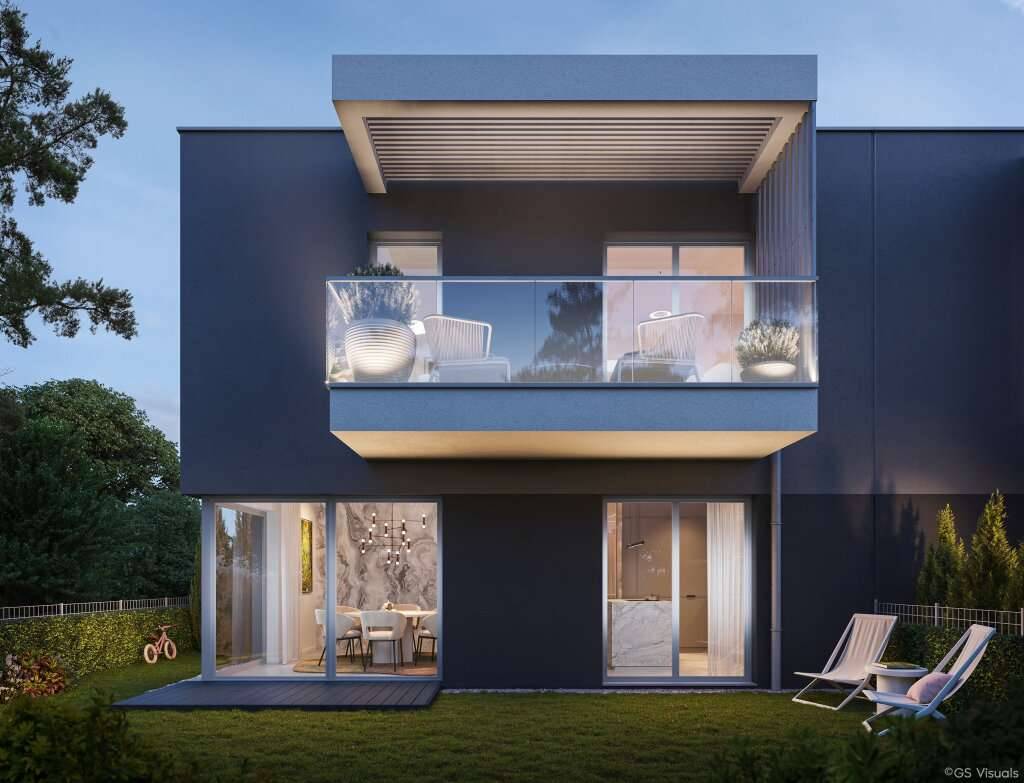 NAHE WIEN - Baugrundstück mit fertigem Projekt für 4 Einfamilienhäuser auf ca. 1.000 m² Grundstück – pohled 2