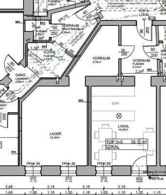 2-Zimmer-Gewerbeimmobilie mieten in Wien – 58 m², € 1.116 – Bild 10 von 10