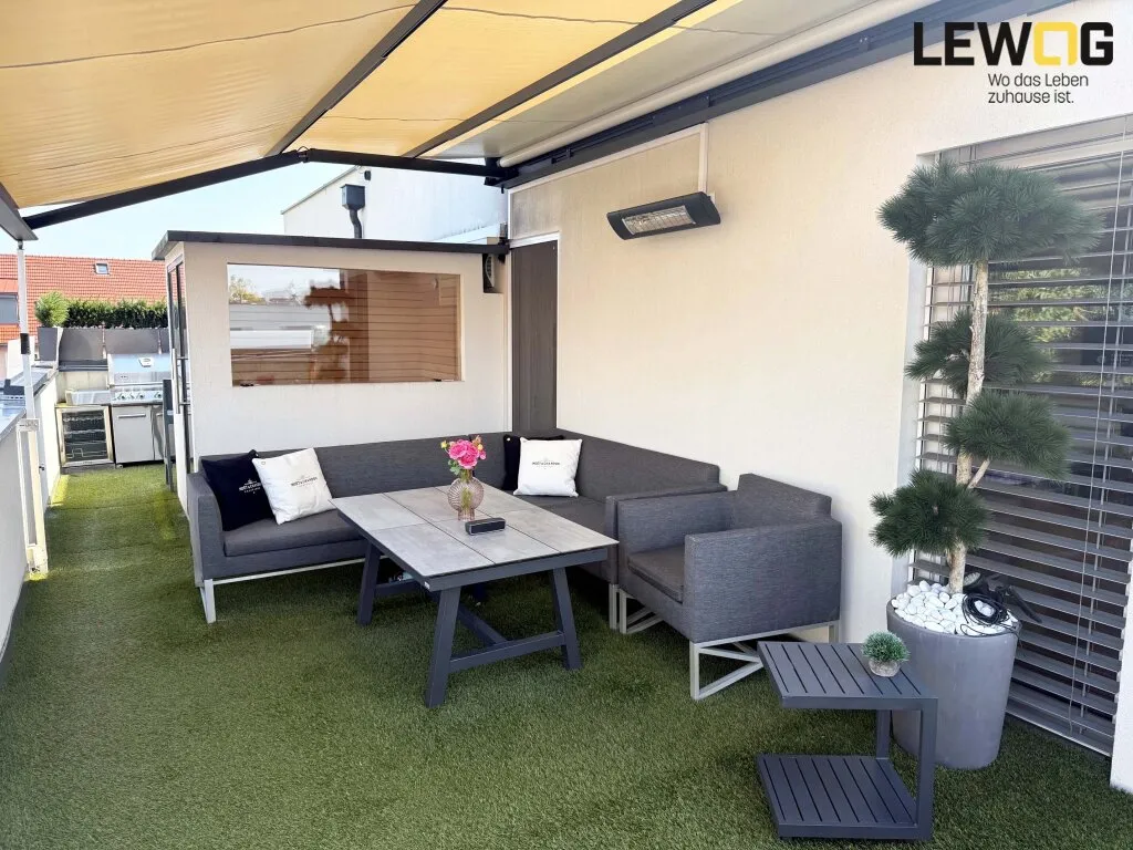 Exklusives Penthaus mit Design-Ausstattung und Panoramablick - Koffer packen und einziehen! - Ansicht 2