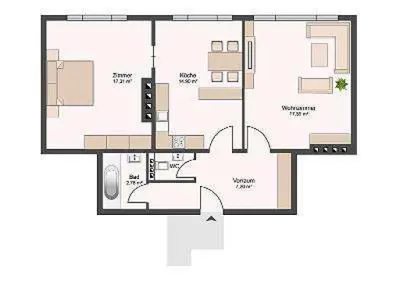 Immobilie kaufen in Graz – 60 m², € 149.000 – Bild 6 von 6