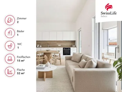 2-Zimmer-Wohnung kaufen in Salzburg Stadt – 52 m², € 454.800 – Bild 2 von 7