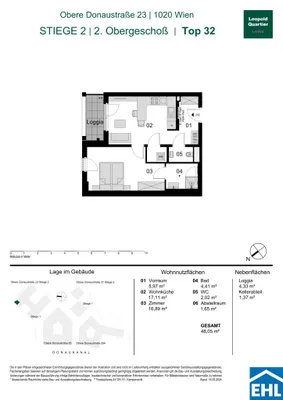 Immobilie kaufen in Wien – 48,05 m², € 436.000 – Bild 29 von 29