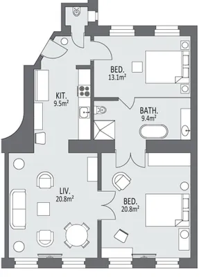 3-Zimmer-Wohnung kaufen in Wien – 78 m², € 470.000 – Bild 14 von 14
