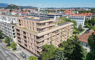 Urbanes Zuhause: Gemütliche 3-Zimmer-Mietwohnung mit Kaufoption (gefördert) in Graz! Neubau!, photo 3