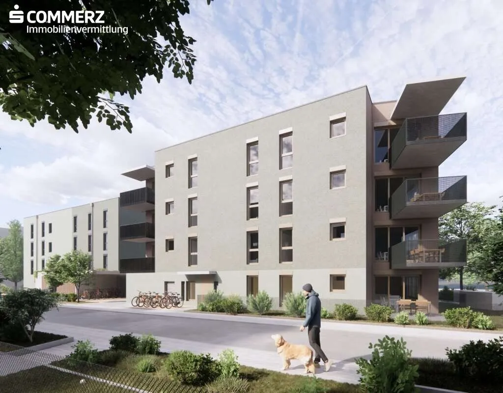 Wohnung – Wiener Neustadt, Wohnhausanlage Porsche-Viertel - Ansicht 3