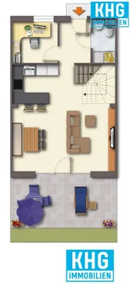 4-Zimmer-Haus kaufen in Krems Land – 85 m², € 366.300 – Bild 9 von 11