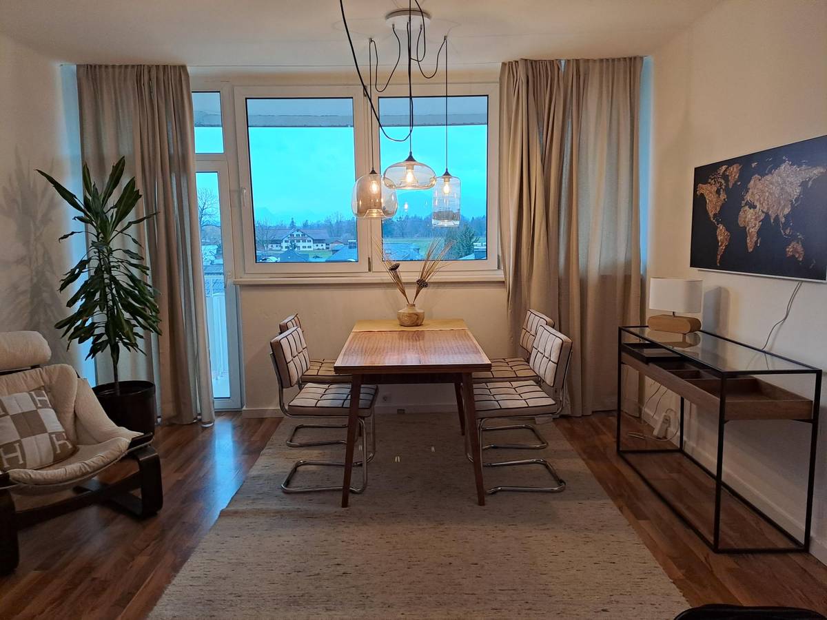 2 Zi-Wohnung mit Festungs-und Alpenblick im Nonntal, Salzburg