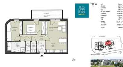 3-Zimmer-Wohnung kaufen in Sankt Pölten – 73,99 m², € 381.100 – Bild 18 von 21