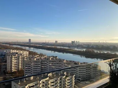Exklusives Wohnen im Danube Flats Turm mit Panoramablick über Wien inkl. Pool, Wellness, Fitness (möbliert oder unmöbliert)