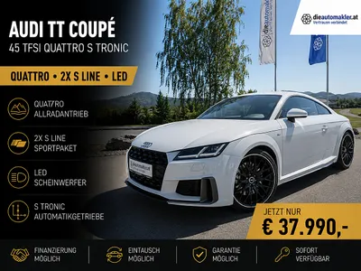 Audi TT Coupé quattro S tronic | 2x S line | LED