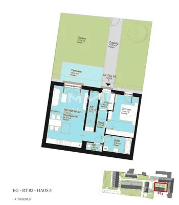 4-Zimmer-Haus kaufen in Wien – 95,82 m², € 694.000 – Bild 10 von 11