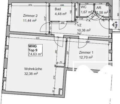 3-Zimmer-Wohnung kaufen in Wolfsberg – 74,63 m², € 126.871 – Bild 10 von 10