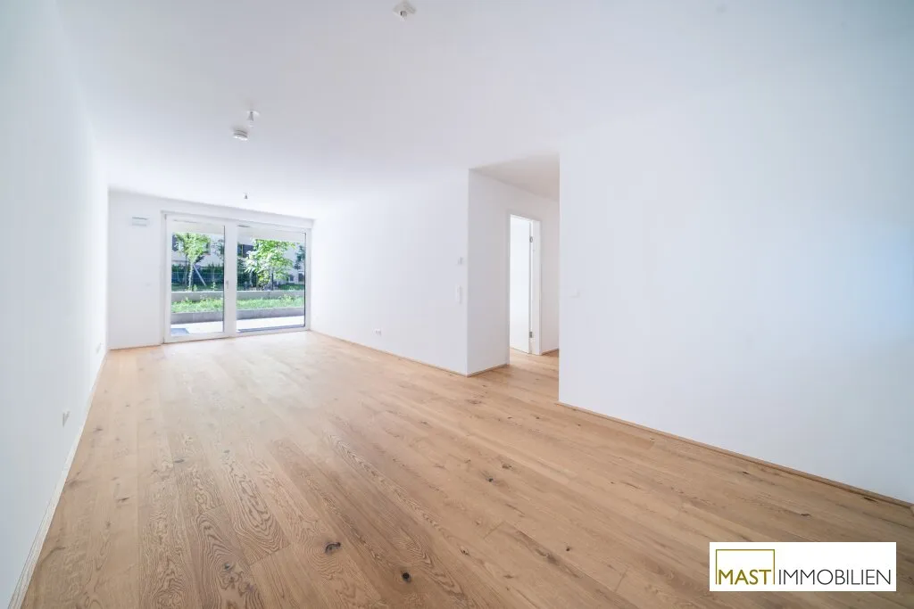 *Erstbezug* Moderne 3-Zimmer Wohnung mit 50qm Freifläche! - Widok 2
