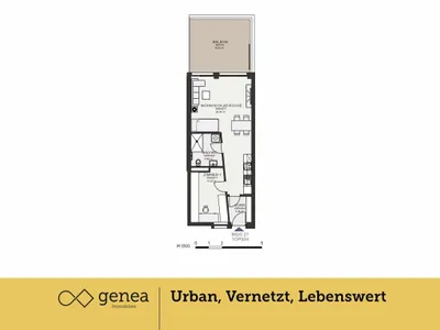 1-Zimmer-Wohnung mieten in Graz – 48,35 m², € 694 – Bild 2 von 20