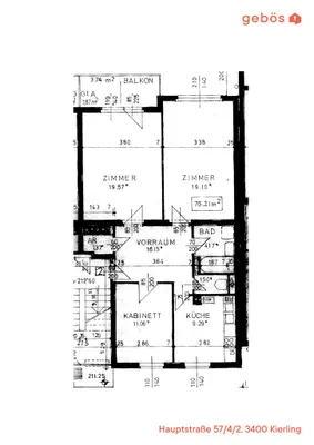 Wohnung mieten in Tulln – 76,21 m², € 935 – Bild 17 von 17
