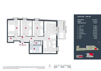 4-Zimmer-Wohnung kaufen in Bruck an der Leitha – 109,59 m², € 588.600 – Bild 18 von 18