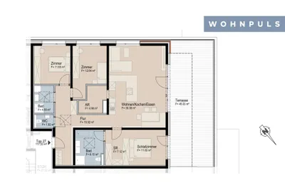 4-Zimmer-Wohnung kaufen in Innsbruck-Land – 111,92 m², € 963.253 – Bild 14 von 15