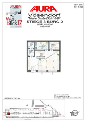 1-Zimmer-Gewerbeimmobilie mieten in Mödling – € 890 – Bild 6 von 6