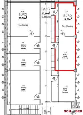 2-Zimmer-Gewerbeimmobilie mieten in Wien – 28 m², € 269 – Bild 9 von 9