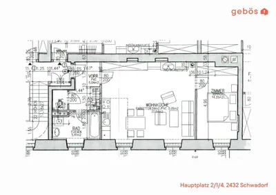 2-Zimmer-Wohnung mieten in Bruck an der Leitha – 60,69 m², € 715 – Bild 14 von 14