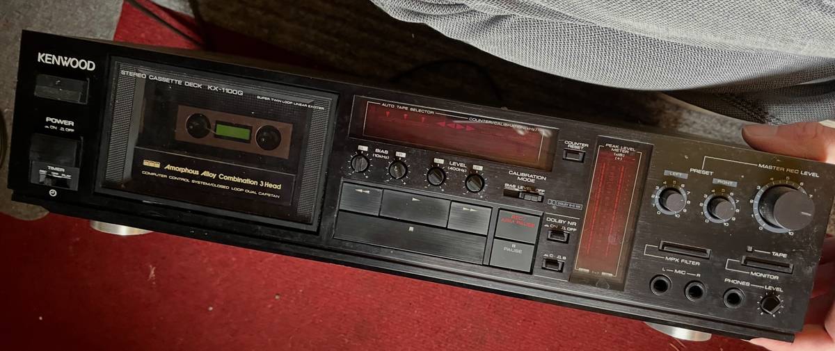 Used Kenwood KX-1100G Tape recorders for Sale | HifiShark.com