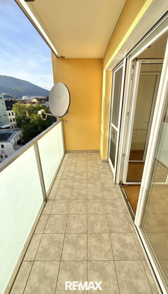 Vermietete helle 3-Zimmer-Wohnung mit zwei Loggien & schönem Ausblick | Ruhige Lage in Graz-Lend - Ansicht 3