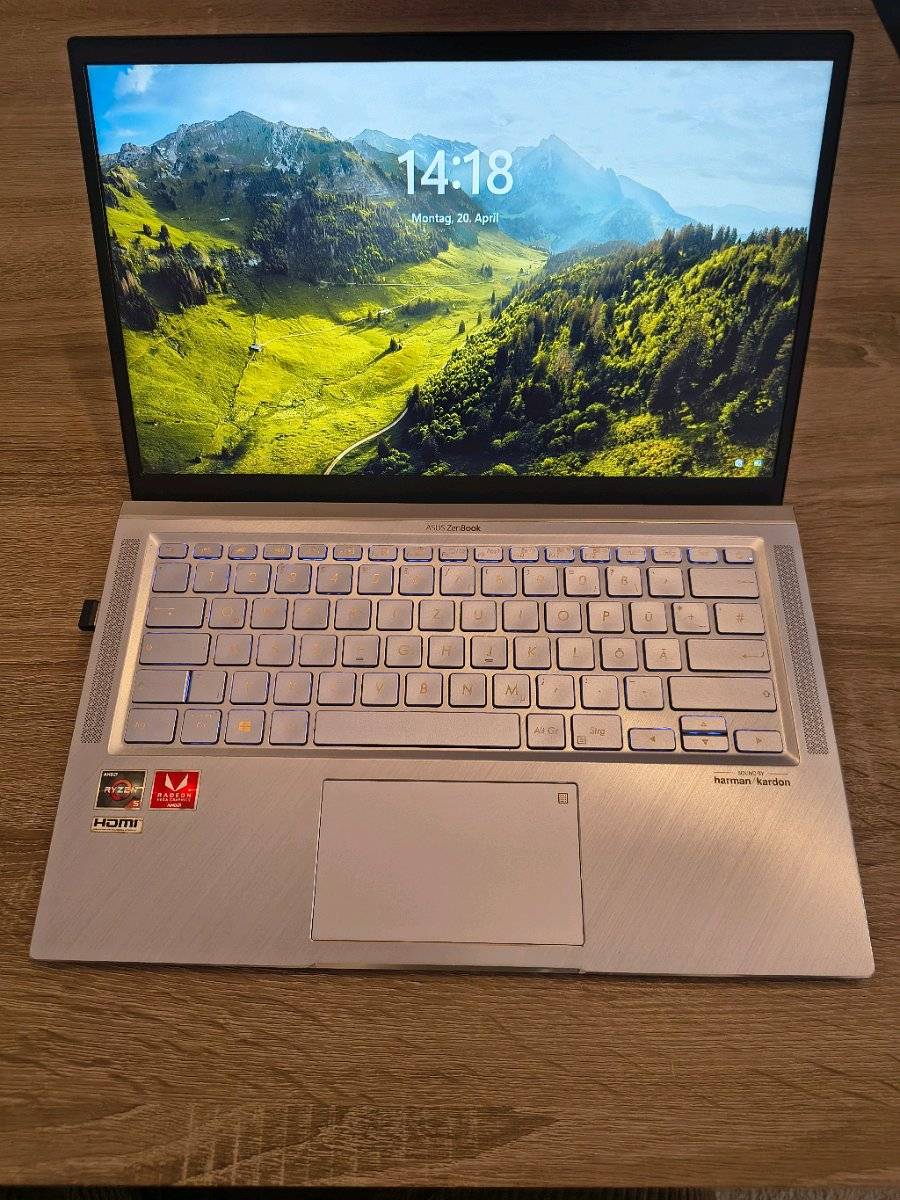 ASUS ZenBook 14 (UM431D) | Ryzen 5 | 8GB RAM | 256GB NVMe SSD | Win 11