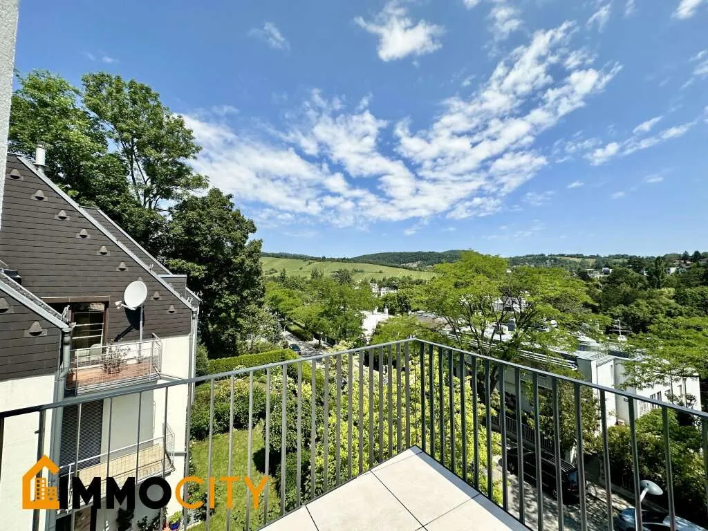Traumhafter Panoramablick - luxuriöse 4-Zimmer-Wohnung mit 32,71 m² Balkon, Erstbezug, erstklassige Ausstattung + Garage - Ansicht 2