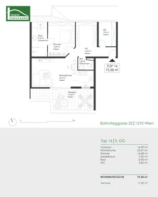 2-Zimmer-Wohnung kaufen in Wien – 75,58 m², € 365.000 – Bild 16 von 16