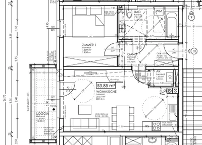 2-Zimmer-Wohnung mieten in Sankt Pölten Land – 53,85 m², € 719 – Bild 9 von 11