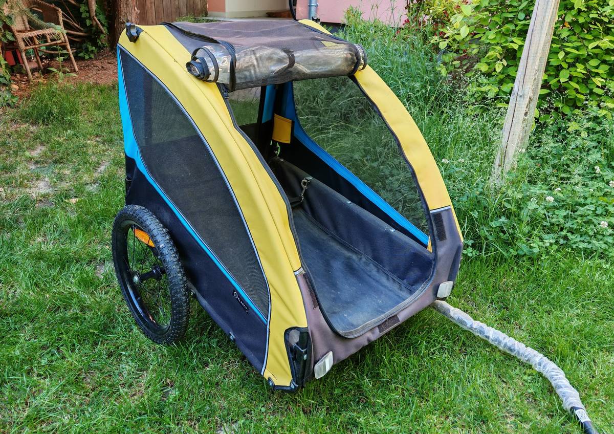 Klarfit Husky Race Fahrradanhnger fr Hunde,  65,- (1120 Wien) - willhaben