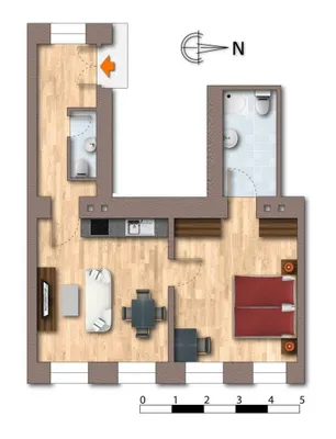 2-Zimmer-Wohnung kaufen in Wien – 54 m², € 189.000 – Bild 7 von 7