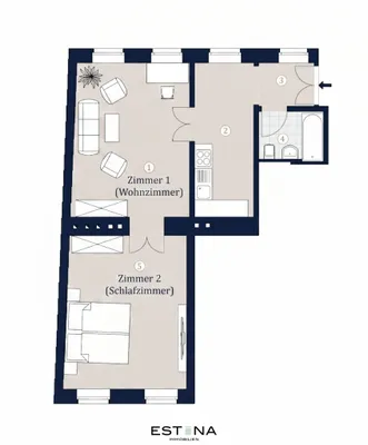 2-Zimmer-Wohnung kaufen in Wien – 65 m², € 459.000 – Bild 13 von 13