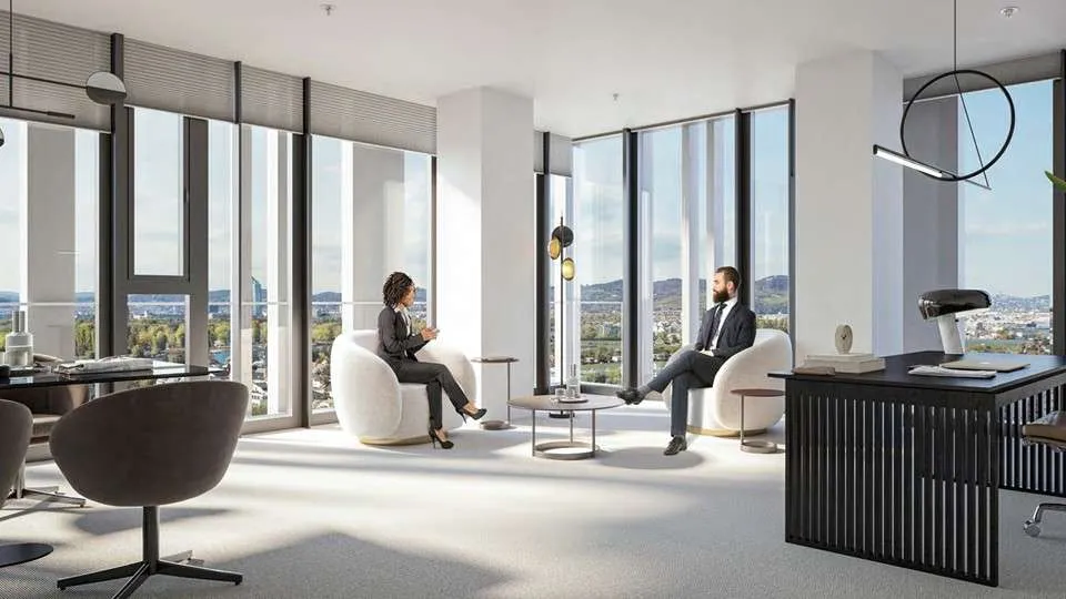 VIENNA TWENTYTWO Hoch hinaus, bestens erreichbar - Ansicht 2