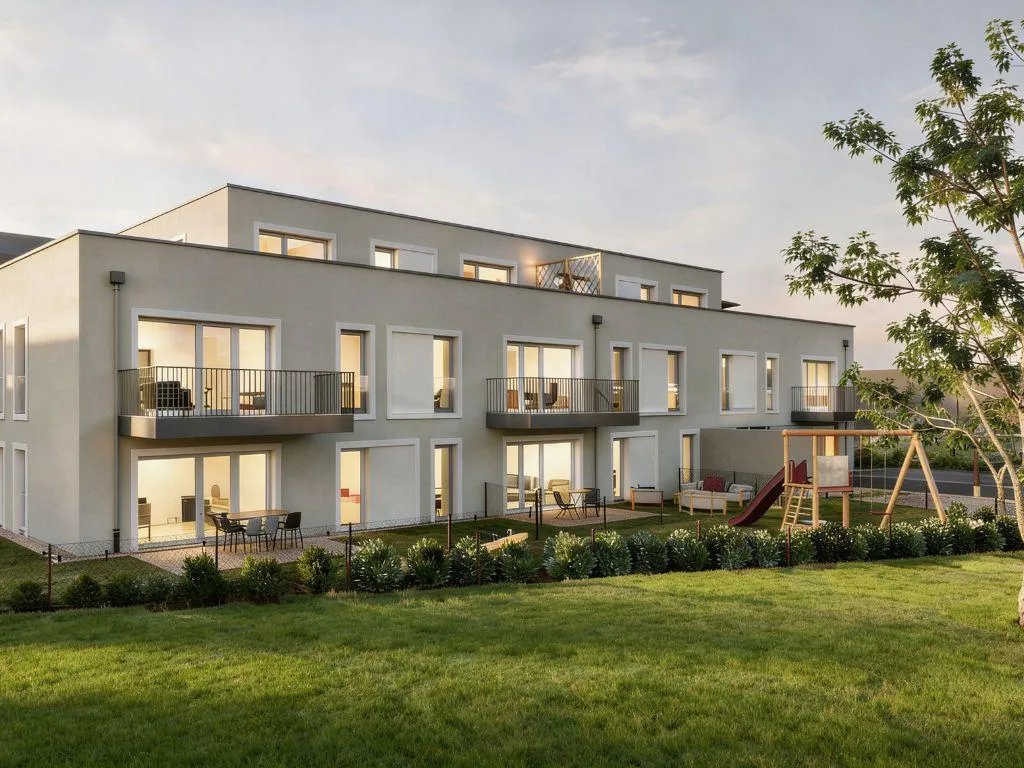 Neubau FAMILIENWOHNUNG mit Eigengarten ERSTBEZUG | 4-Zimmer | TOP 02 u. 03 | Provisionsfrei! - Ansicht 2