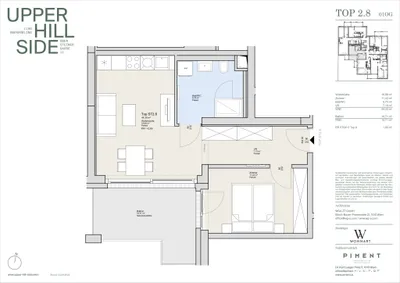 2-Zimmer-Wohnung mieten in Wien – 44,3 m², € 1.190 – Bild 15 von 15