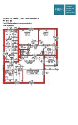 3-Zimmer-Wohnung mieten in Neusiedl am See – 79,77 m², € 742 – Bild 2 von 2