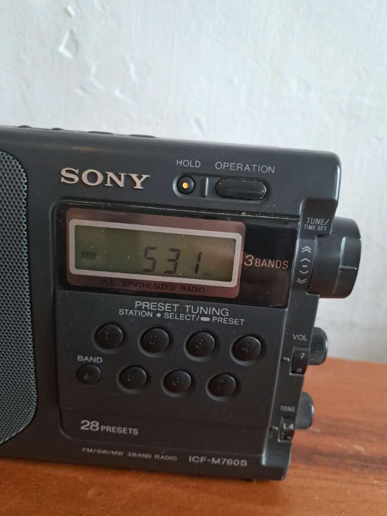 SONYRadioICF-M760S