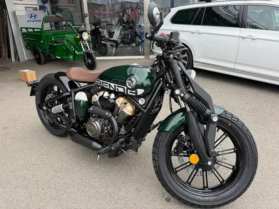 Benda Napoleonbob 125 in grün-metallic - nächste Lief...