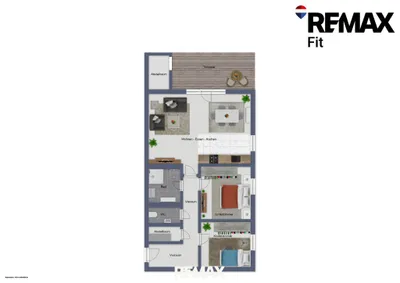 3-Zimmer-Wohnung mieten in Grieskirchen – 81,75 m², € 1.080 – Bild 11 von 11
